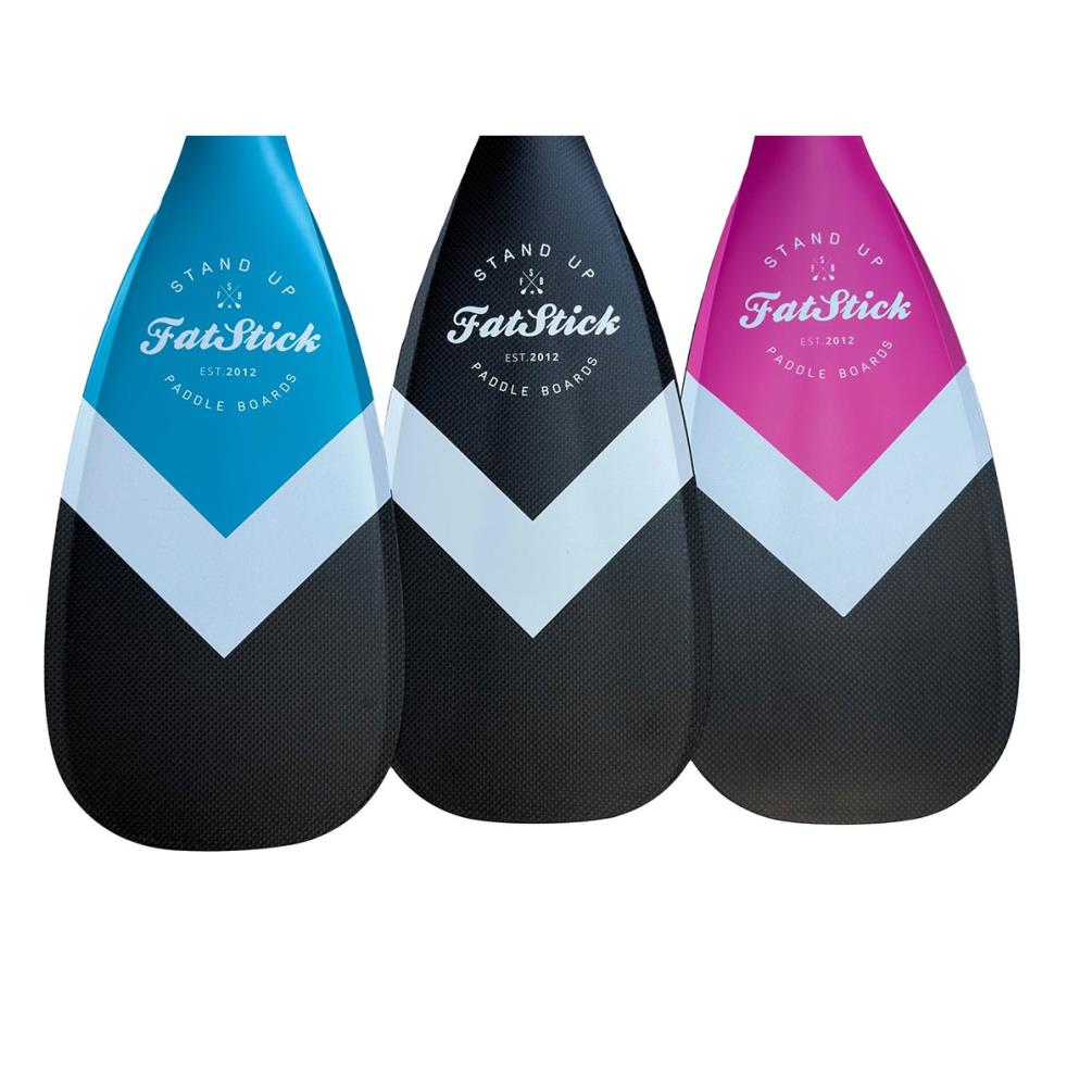 FatStick 3 Piece Full Carbon SUP Paddle & Bag - Blue Extra Image 7